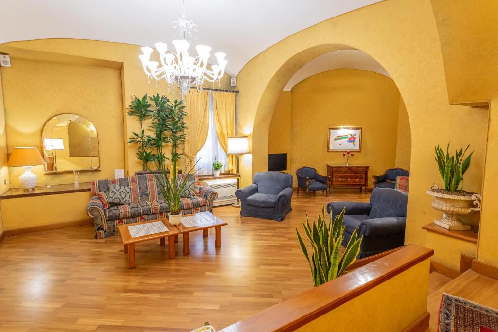 Posezení v ubytování Hotel Medici
