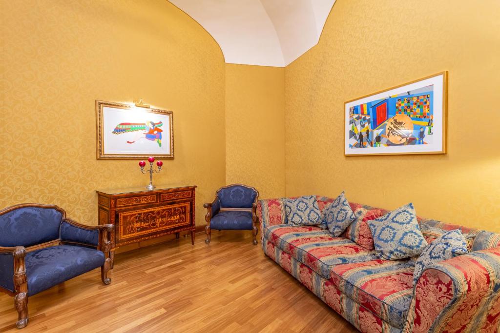 Posezení v ubytování Hotel Medici