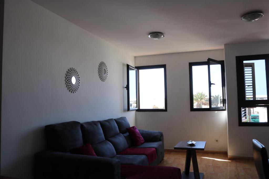 Posezení v ubytování Apartamentos La Carmen