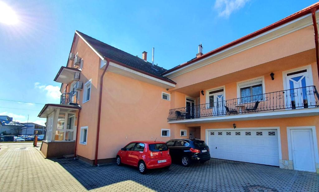 Budova, kde se penzion nachází