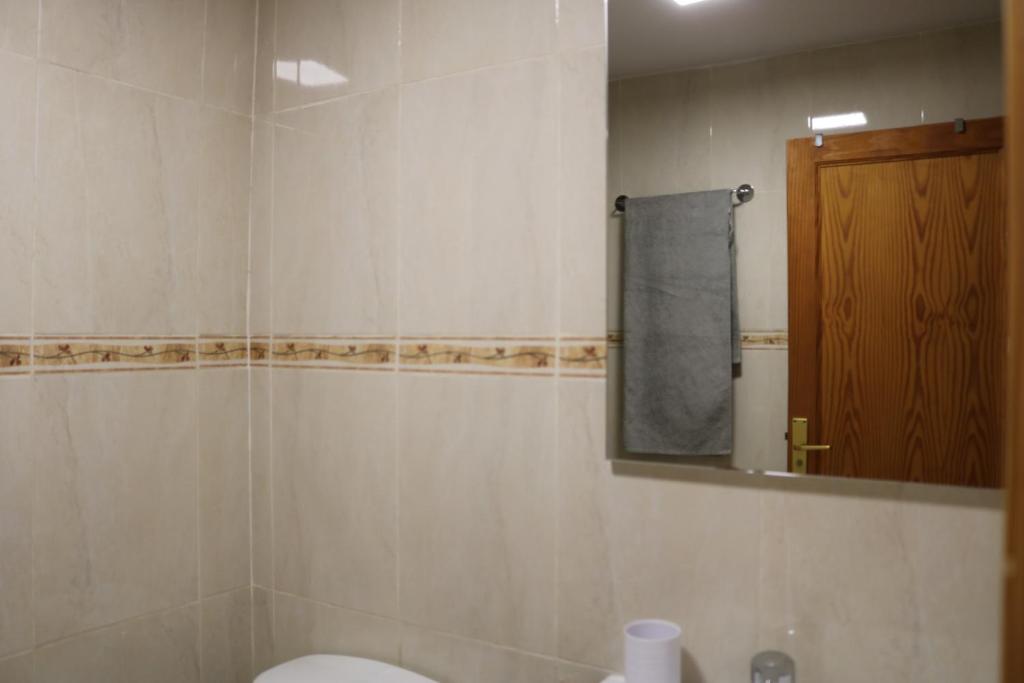 Koupelna v ubytování Apartamentos La Carmen