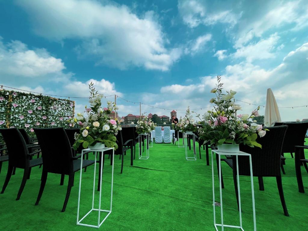 Zahrada ubytování Hotel Poleski