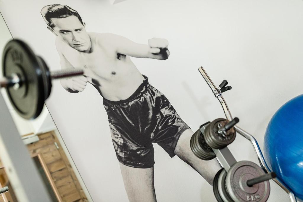 Fitness centrum a/nebo fitness zařízení v ubytování ArtHotel Anterleghes - Gardenahotels