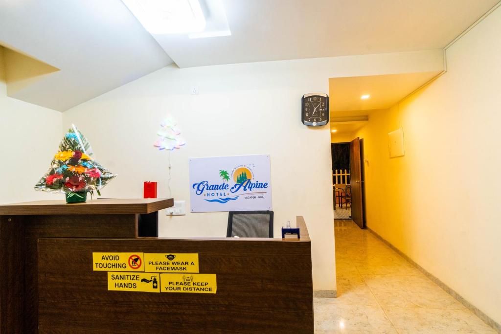 Vstupní hala nebo recepce v ubytování Grande Alpine Hotel