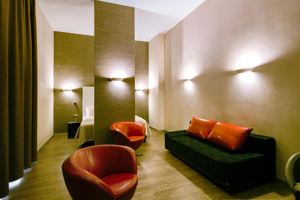 Posezení v ubytování Artim Hotel