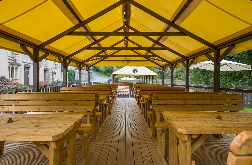 Restaurace v ubytování The Nags Head Inn