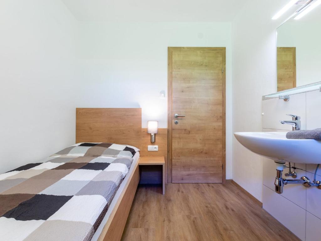 Posteľ alebo postele v izbe v ubytovaní Beautiful Apartment in Salzburg with Balcony
