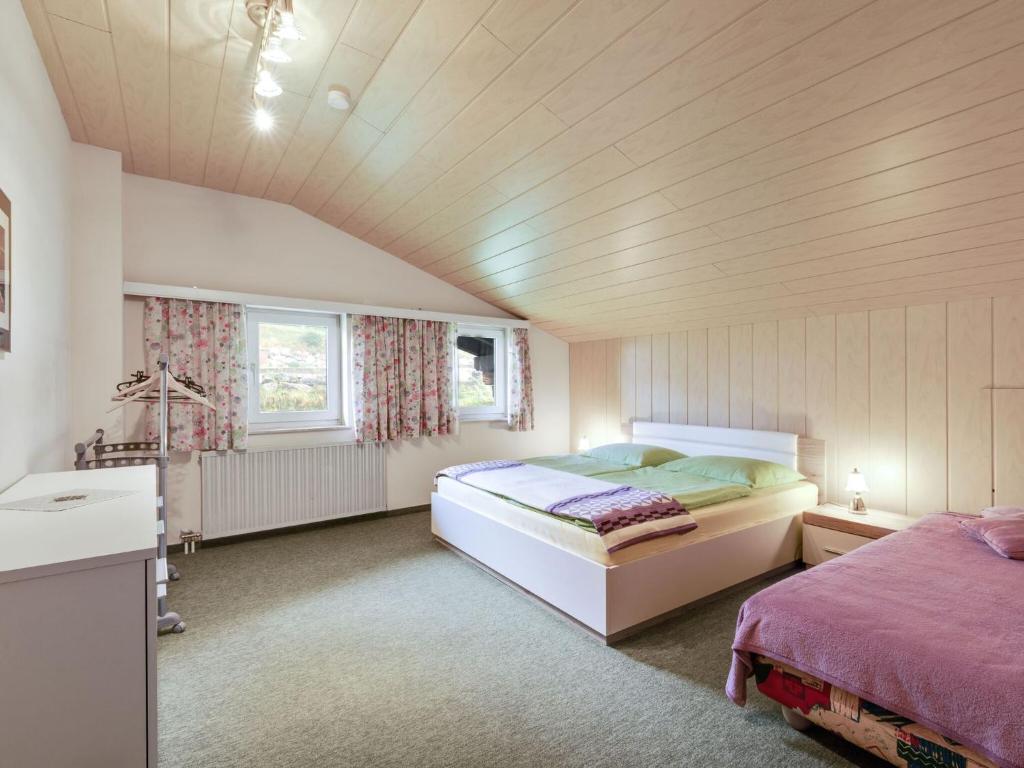 Postel nebo postele na pokoji v ubytování Apartment in Afritz near Ski Resorts