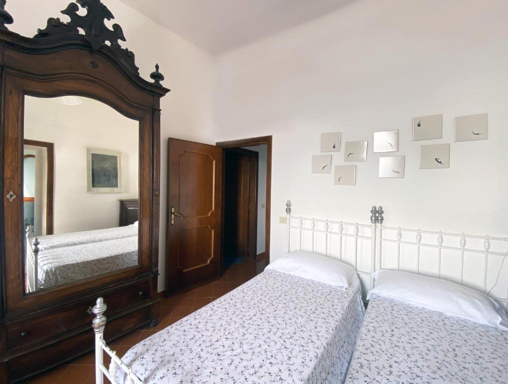 Postel nebo postele na pokoji v ubytování Idillioravello