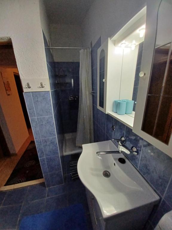 Kúpeľňa v ubytovaní Apartments Zuanović