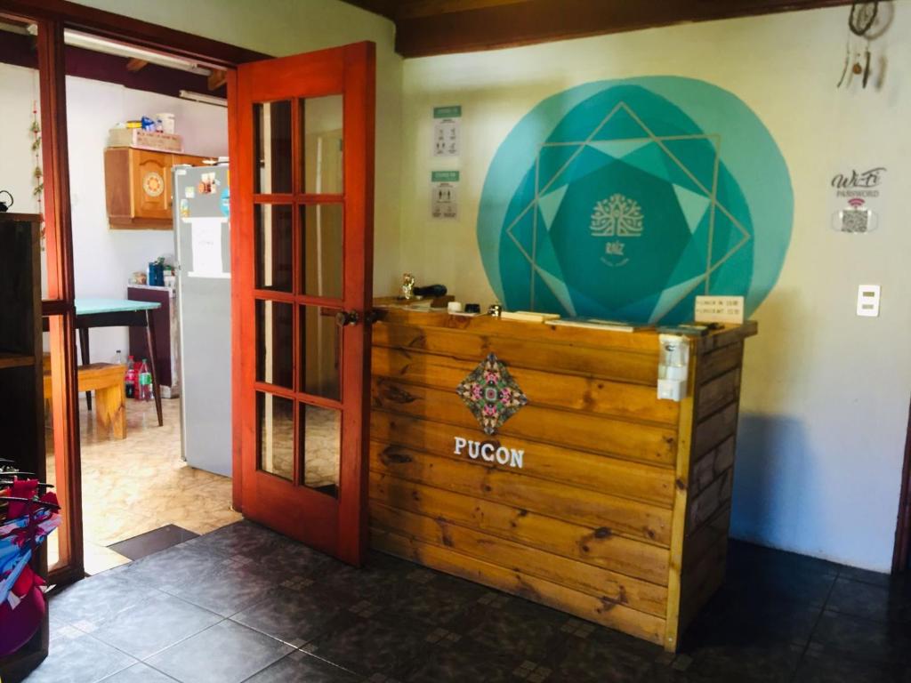 A cozinha ou kitchenette de Hostel Raíz