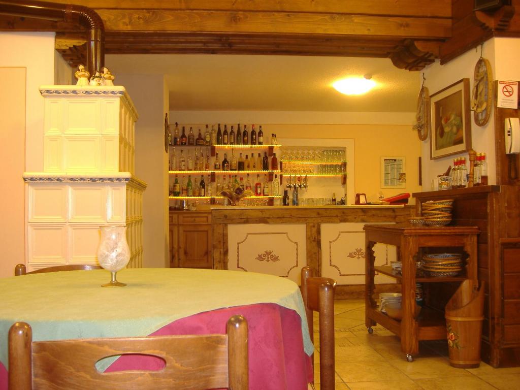 Kuchyň nebo kuchyňský kout v ubytování Hotel Villanova