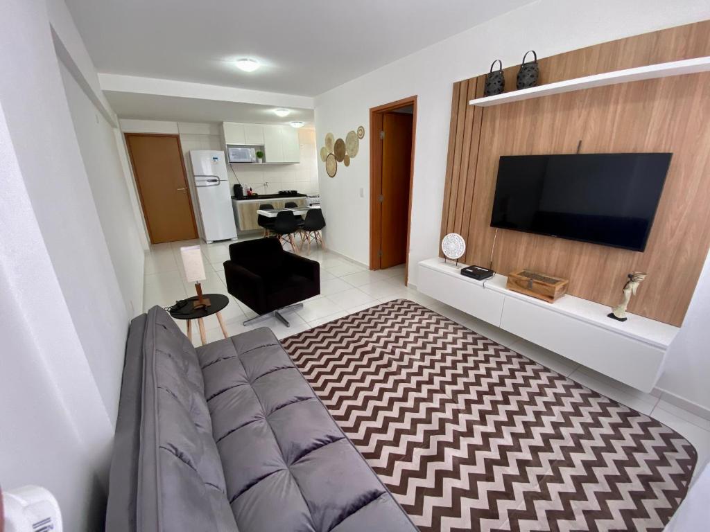 Apartment Quarto/sala a uma quadra da praia, com vista mar!, Maceió