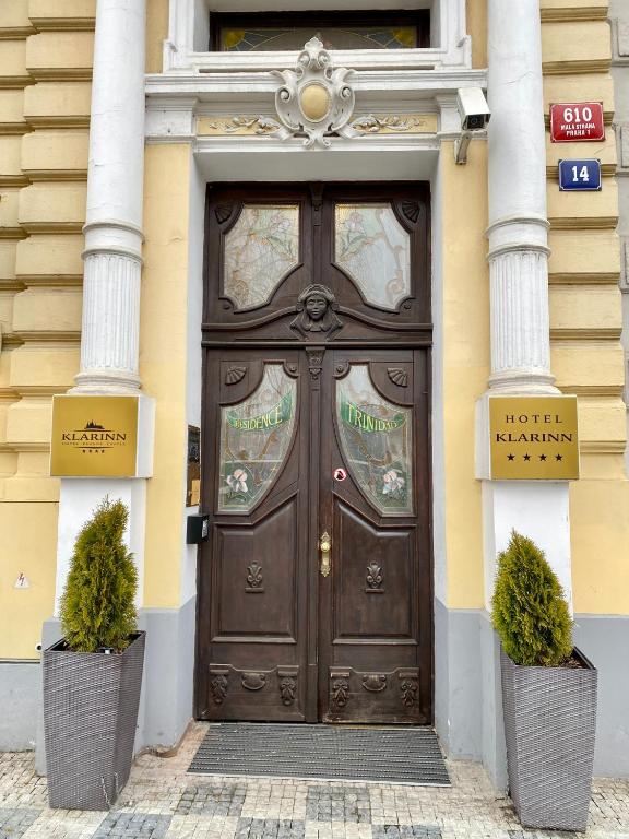 Fasada lub wejście do obiektu Hotel Klarinn Prague Castle