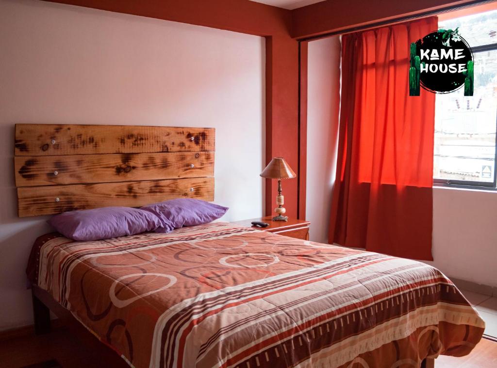 Postel nebo postele na pokoji v ubytování Kame House hostel