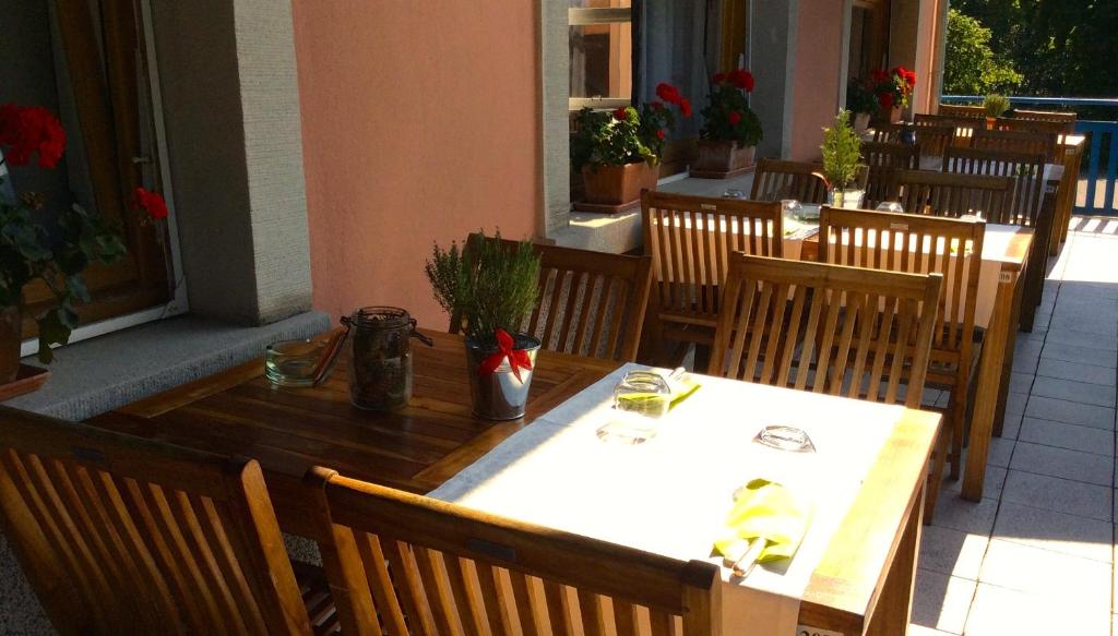 Nápoje v ubytování Hotel Restaurant Perle Des Vosges