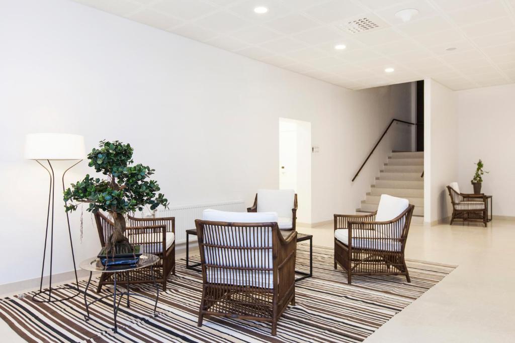 Posezení v ubytování Elite Hotel Ideon, Lund