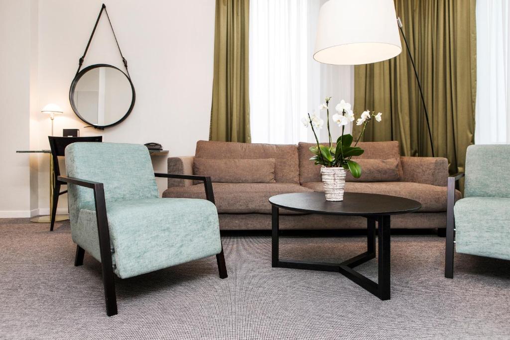 Posezení v ubytování Elite Hotel Ideon, Lund