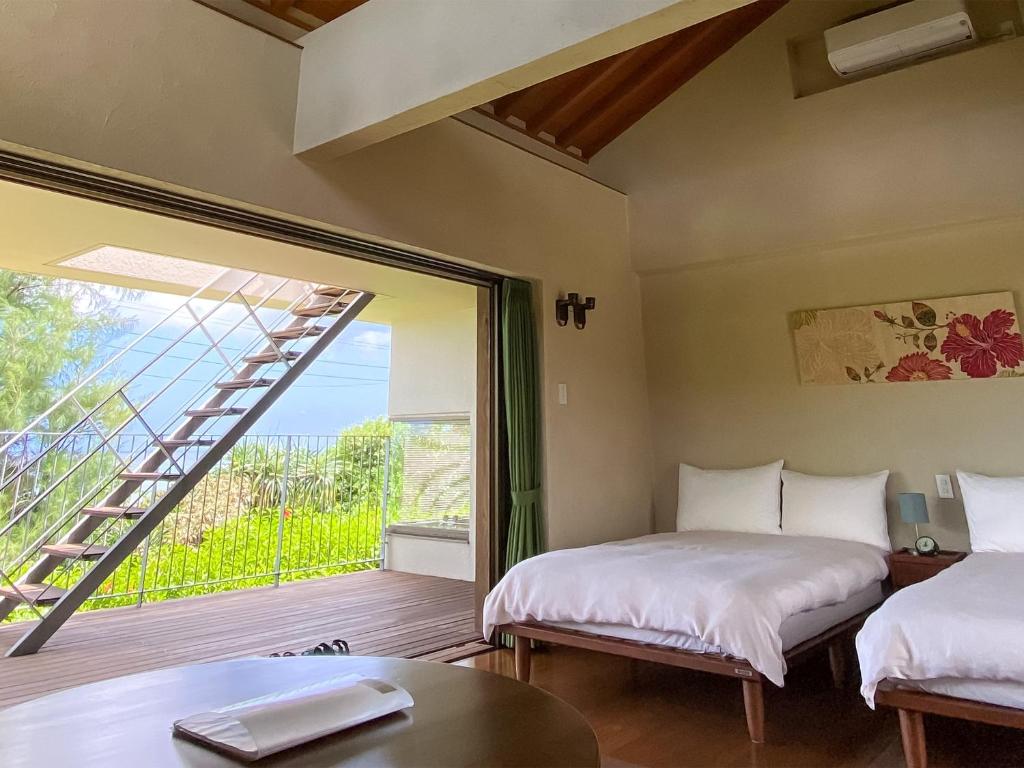 Akabana Inn - Quadruple Room With Sea View