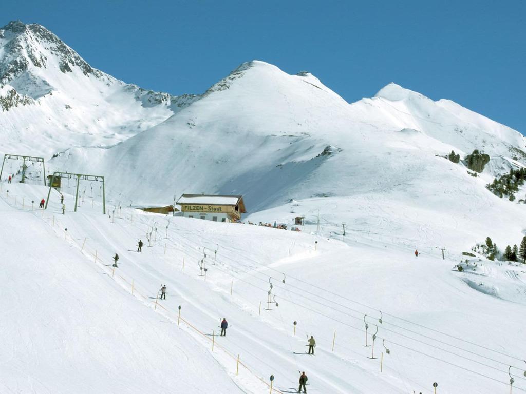 Flat near the ski area in Mayrhofen v zime