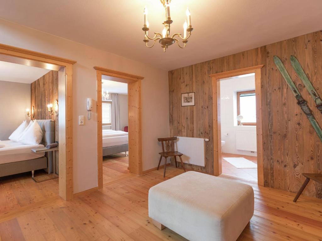 Posteľ alebo postele v izbe v ubytovaní Chalet in Ellmau near Ski Lift
