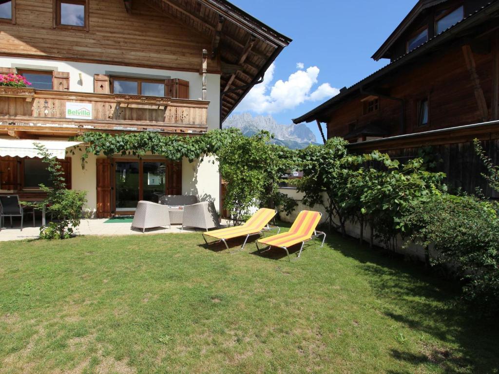 Vonkajšia záhrada v ubytovaní Chalet in Ellmau near Ski Lift