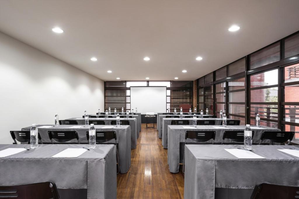 Restaurace v ubytování The Moment Hotel Yilan by Lakeshore