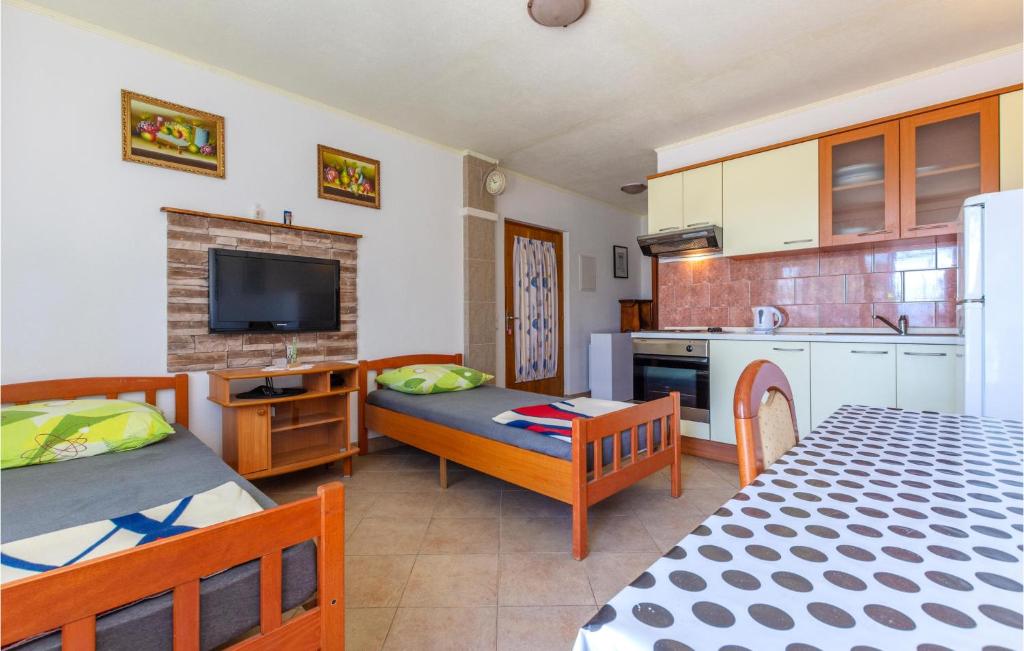 Kuchyňa alebo kuchynka v ubytovaní 1 Bedroom Nice Apartment In Duce