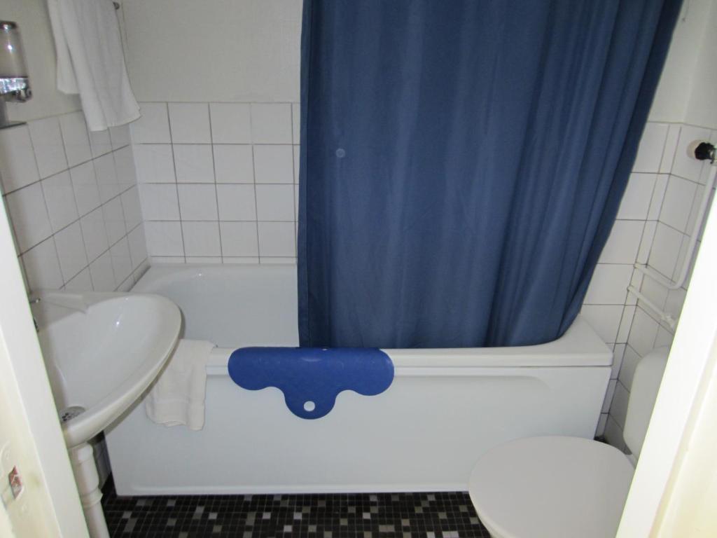 Koupelna v ubytování Värdshuset Engelbrekt