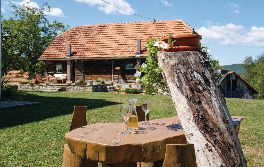 Nápoje v ubytování Two-Bedroom Holiday Home In Ozalj