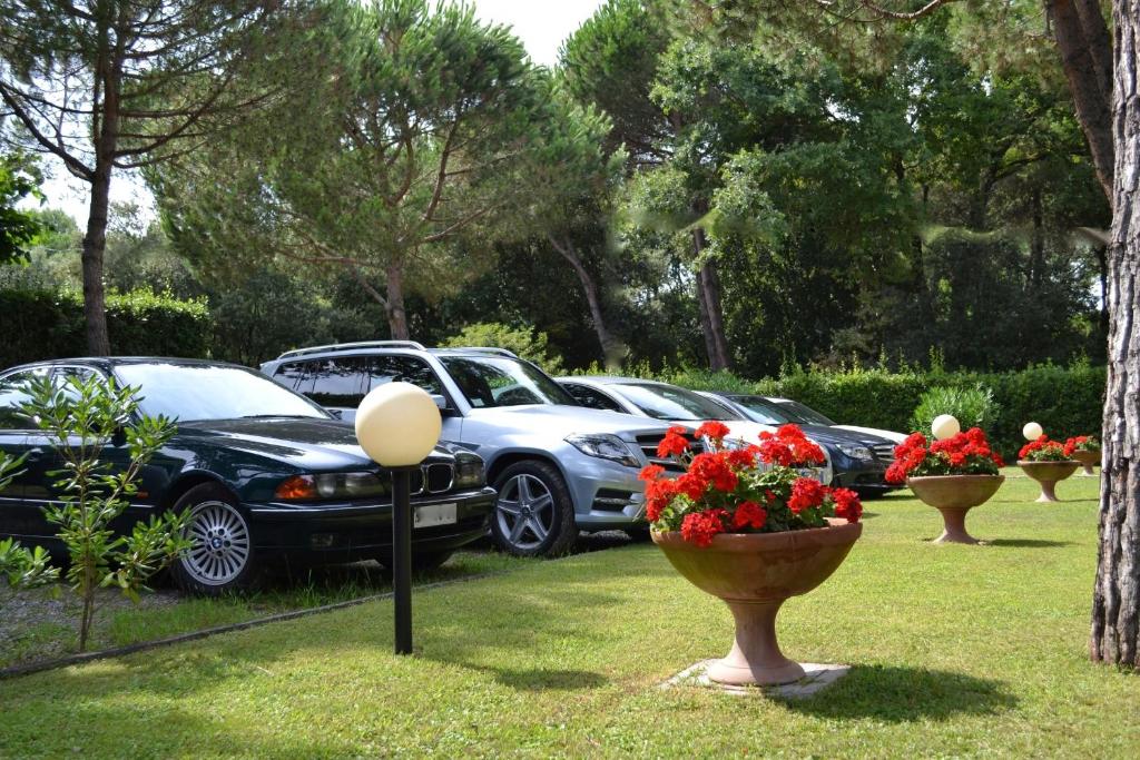 Zahrada ubytování Hotel Villa Fiorisella