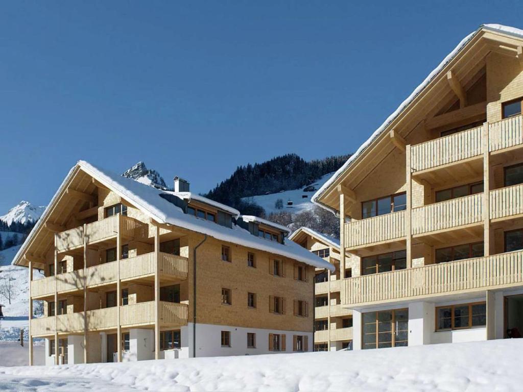 Apartment at the ski lift in Brand in Vorarlberg kapag winter
