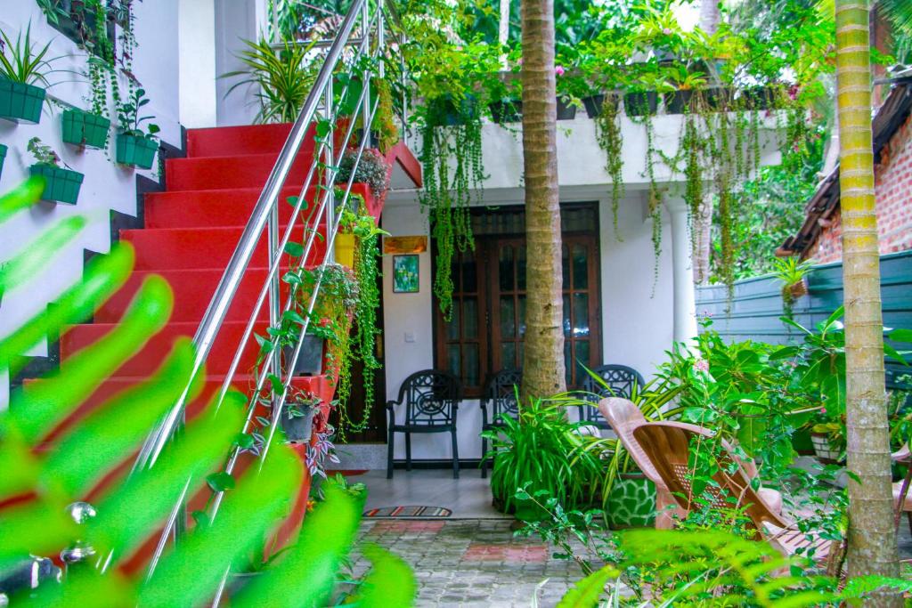 Zahrada ubytování Sigiri Tarushan Home Stay