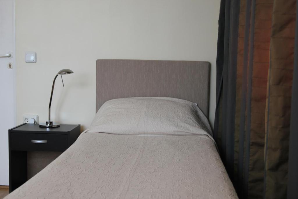 Postel nebo postele na pokoji v ubytování Peipsi Lake House