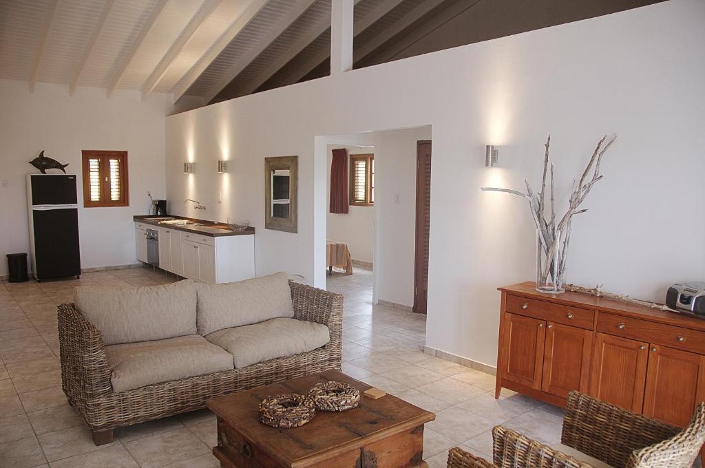 Kuchyň nebo kuchyňský kout v ubytování Bantopa Apartments