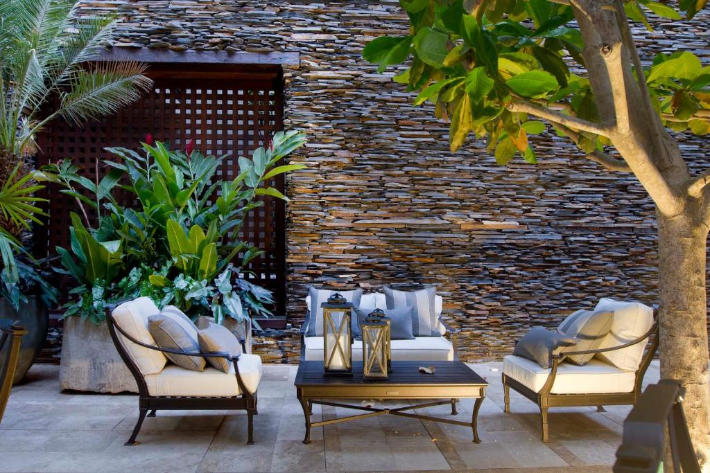 Posezení v ubytování Bastión Luxury Hotel