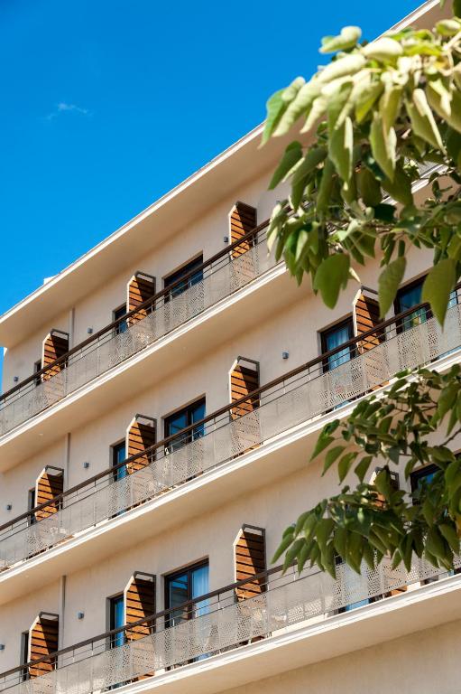 Balkón nebo terasa v ubytování Kriti Hotel