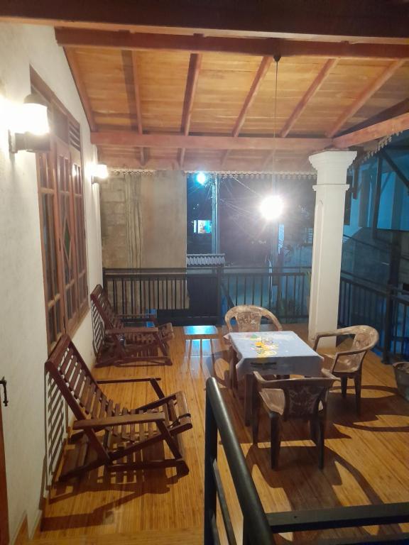 Posezení v ubytování Ceylon Casa