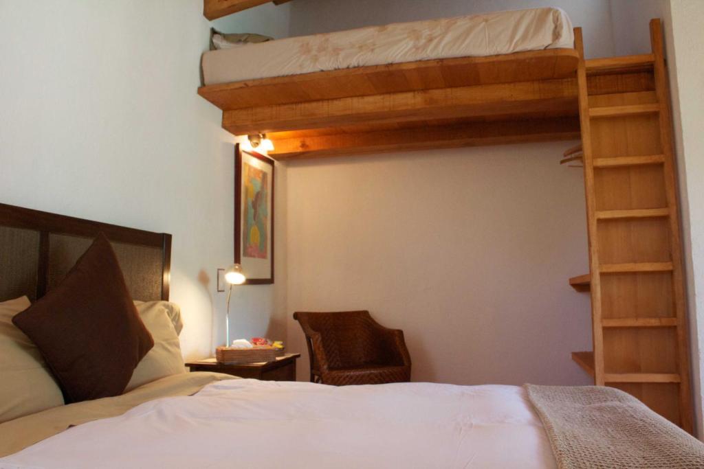 Cama o camas de una habitación en La Joya del Viento