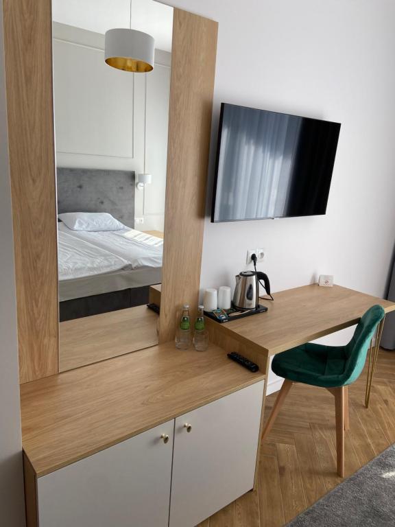Postel nebo postele na pokoji v ubytování Hotel Sebory