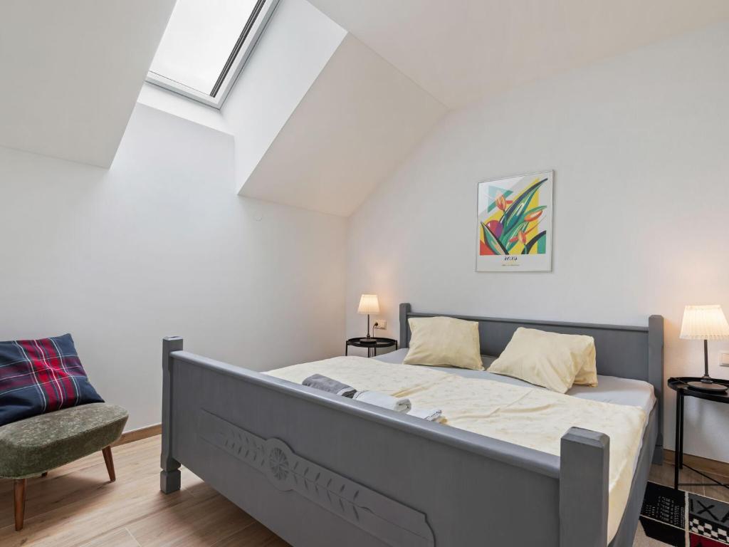 Posteľ alebo postele v izbe v ubytovaní Peaceful Apartment in Sankt Michael im Lungau