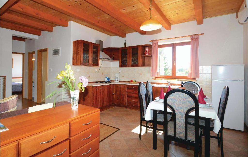 Kuchyň nebo kuchyňský kout v ubytování Holiday Home Jakacici Jakacici