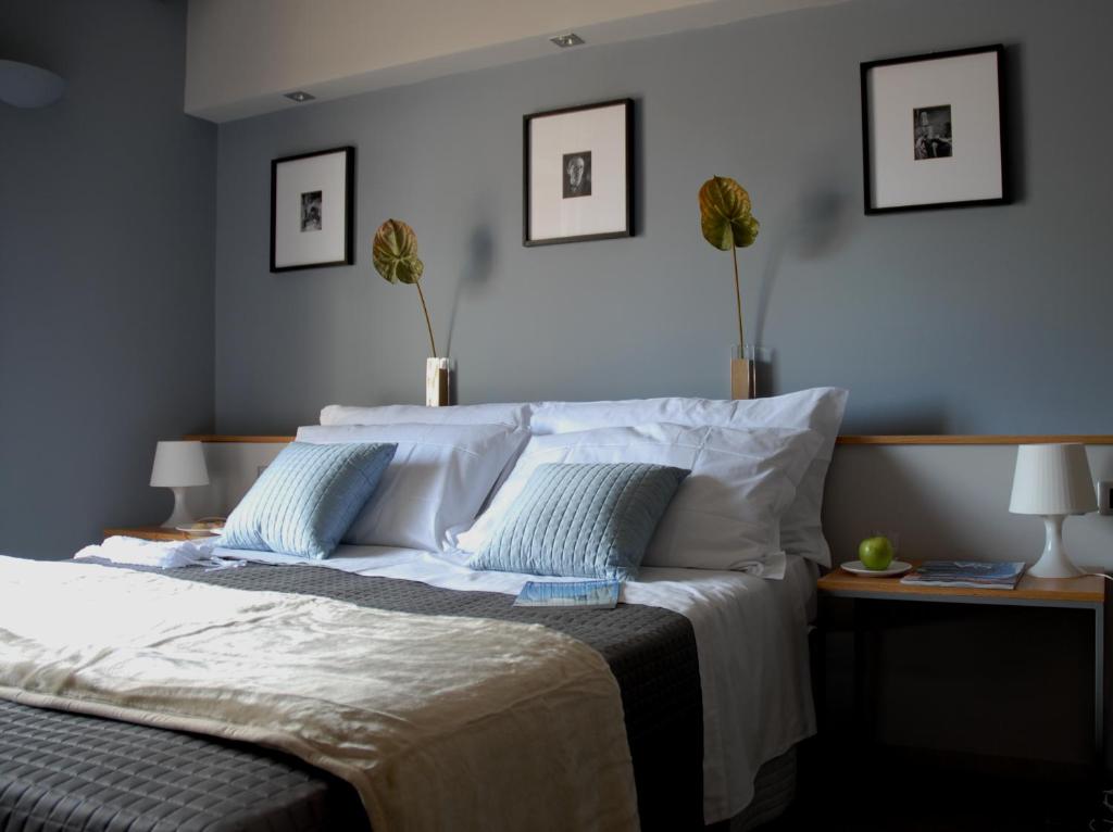 Postel nebo postele na pokoji v ubytování B&B Habita