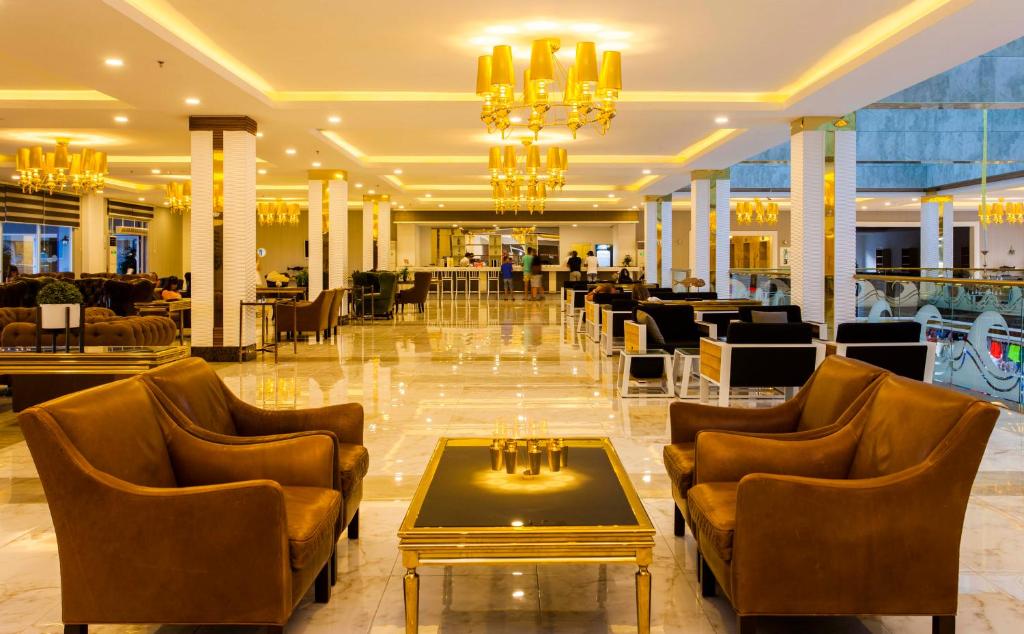 A seating area at Eftalia Marin Resort