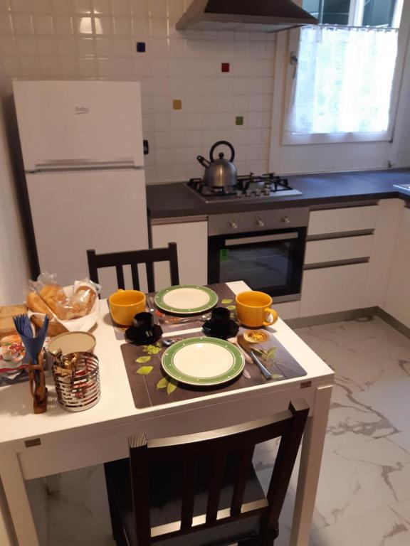 Kuchnia lub aneks kuchenny w obiekcie Residenza Campo Ruga