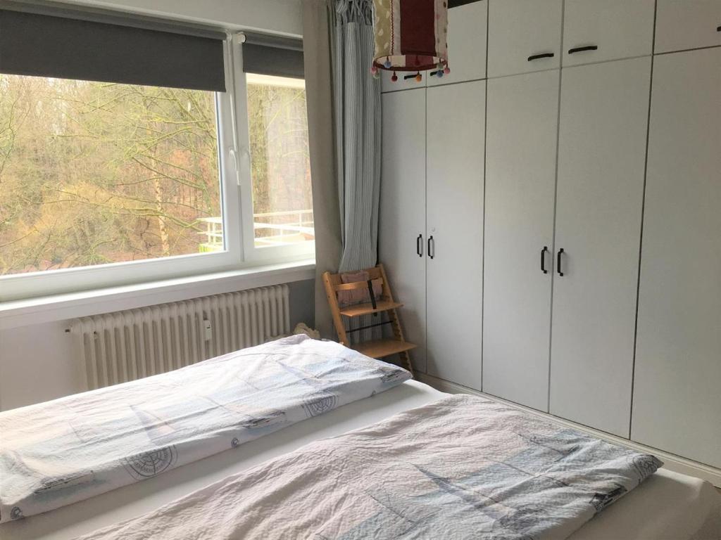Postel nebo postele na pokoji v ubytování Strandperle 1 Timmendorfer Strand