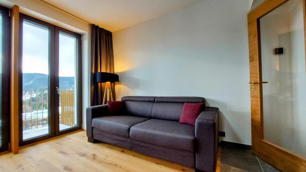 Posezení v ubytování Apartments with mountain views