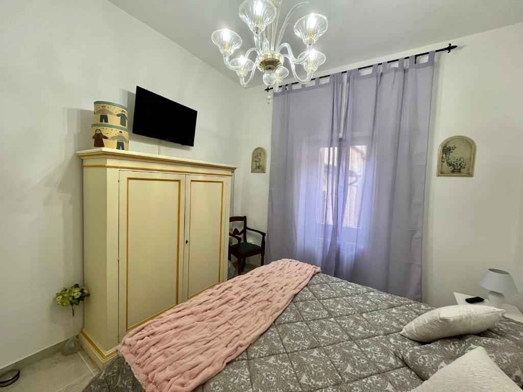 Posteľ alebo postele v izbe v ubytovaní Affittacamere Il Piccolo Borgo Foligno