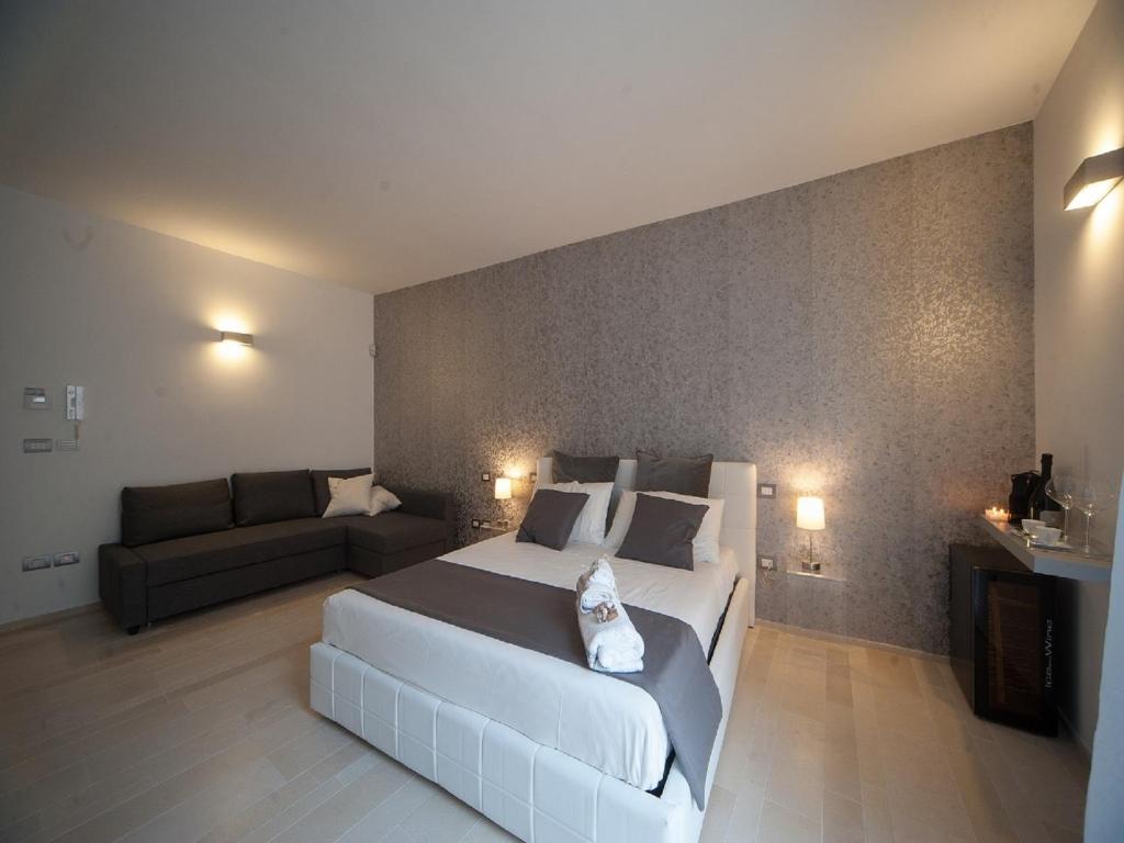 Postel nebo postele na pokoji v ubytování Tabula Maris B&B