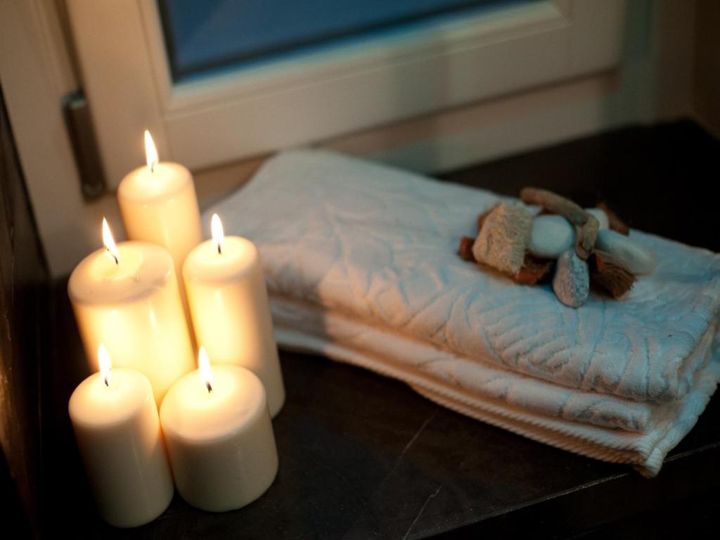 Postel nebo postele na pokoji v ubytování Tabula Maris B&B